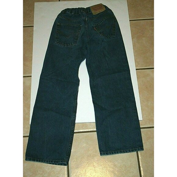 Levi's jeans boys 10 550 relaxed youth 22 x 25 adjustable blue - Picture 6 of 12